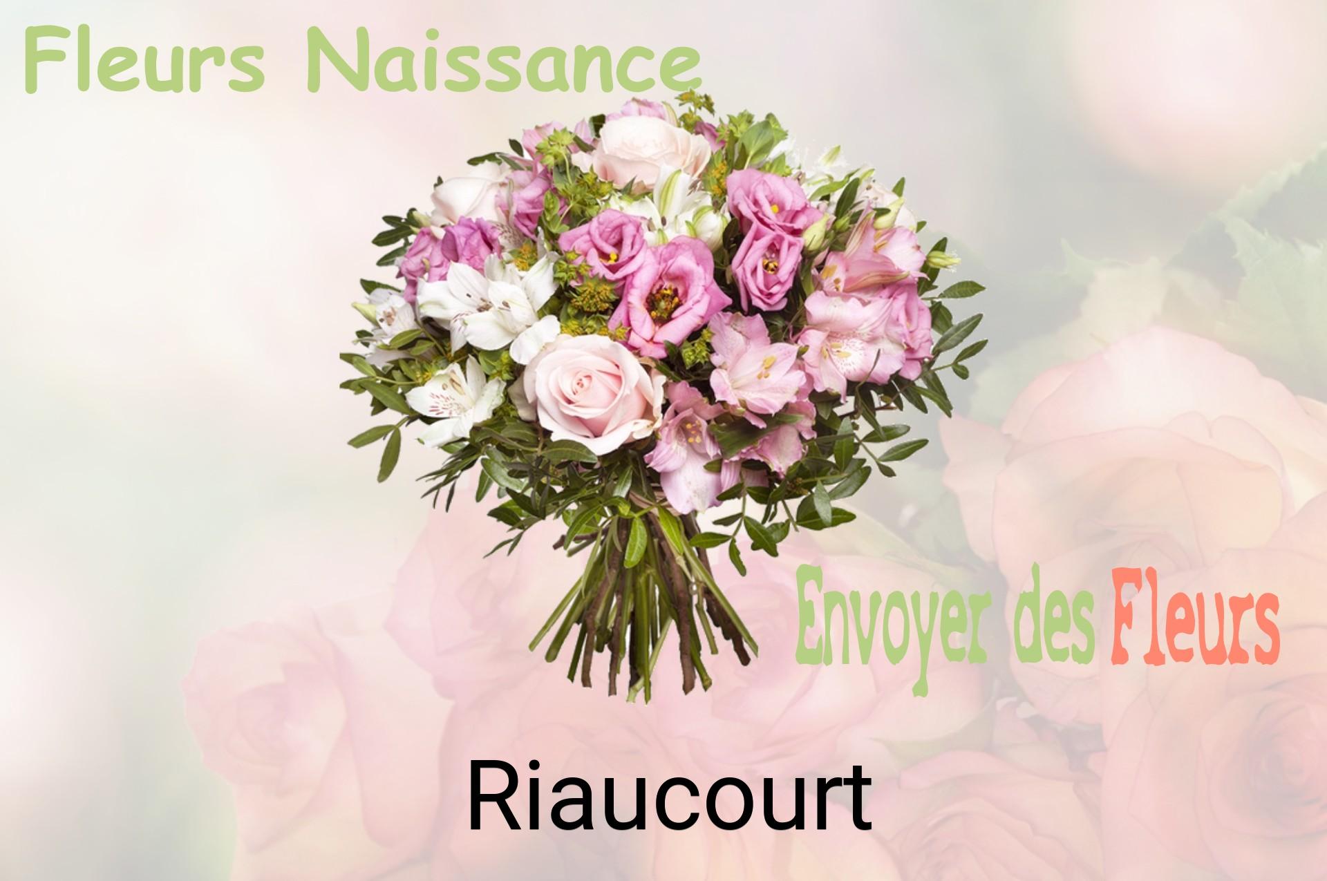 Bouquet de fleurs de naissance livré à Riaucourt